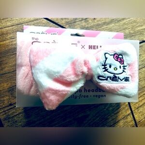 NEW PLUSH SPA HEADBAND HELLO KITTY
